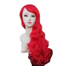 PIROS Anime Cosplay Extra hosszú hullámos frufrus paróka T313 -113 paróka
