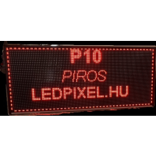  Piros Beltéri led fényújság , futófény 165x53 cm led rendszer tartozék