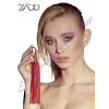  Piros bőr minikorbács karabínerrel