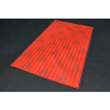  Piros csomagoló zacskó  ezüst fenyőfával 20x35 cm konyhai eszköz