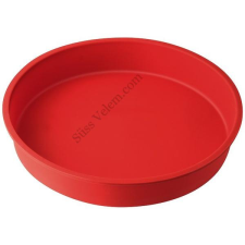 Piros Dr. Oetker 26 cm-es szilikon tortaforma sütés és főzés