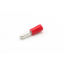  Piros részben szigetelt saru 0.5-1.5mm² Ø 4.0mm elektromos autós kellék
