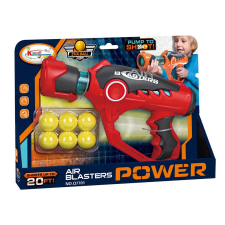  Pisztoly 6 db 2, 3 cm szivacsgolyóval (12128) katonásdi