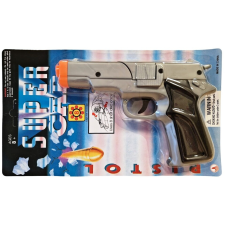  Pisztoly kapszulára 8 lövés ezüst 18cm katonásdi