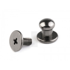  Pisztolygomb - Nikkel dekorációs kellék