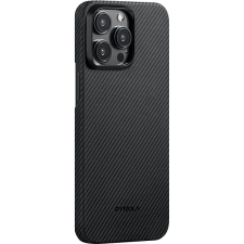 Pitaka MagEZ 4 600D Case Black/Grey Twill iPhone 15 Pro tok és táska