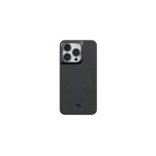 Pitaka MagEZ PRO 3 tok Black / Grey Twill 1500D Apple iPhone 14 Pro készülékhez - MagSafe rögzítéssel tok és táska