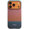 Pitaka Pitaka Edge Apple iPhone 17 Pro Max hátlap tok, MagSafe, Aramid, sunset (California Dream 04)