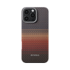 Pitaka Pitaka Tactile Woven tok SUNSET Apple iPhone 16 Pro készülékhez - MagSafe rögzítéssel (KI1601SU)