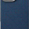 Pitaka Tactile Woven Case PTK Dark Blue iPhone 16 Pro Max tok