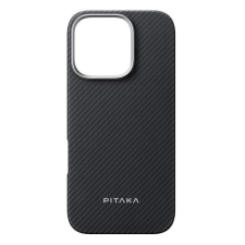 Pitaka Ultra-Slim iPhone 16 Pro Max MagSafe tok, Fekete/Szürke tok és táska