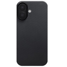 Pitaka Ultra-Slim MagSafe Apple iPhone 17 hátlap tok, fekete-szürke tok és táska