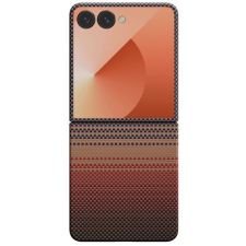 Pitaka Ultra Slim Samsung Galaxy Z Flip 7 hátlap tok, Aramid, MagSafe, sunset tok és táska