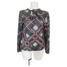  Pittarello zöld magas nyakú blúz (méret: M) blúz