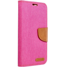 Pixato Apple iPhone 15 Pro, Oldalra nyíló tok, stand, Canvas Book, rózsaszín tok és táska