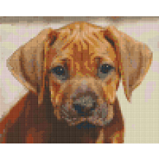 Pixel szett 4 normál alaplappal, színekkel, kutyakölyök (804447) kreatív és készségfejlesztő