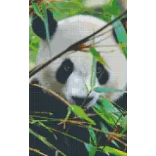  Pixel szett 8 normál alaplappal, színekkel, panda (808080) kreatív és készségfejlesztő