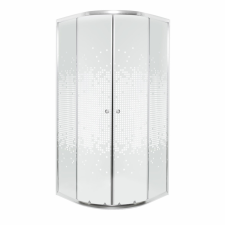  Pixel White 80 íves zuhanykabin zuhanytálca nélkül kád, zuhanykabin