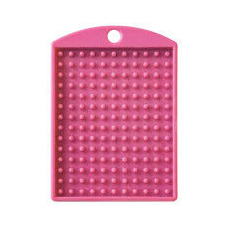 Pixelhobby 214018 Kulcstartó alaplap Sötét pink kulcstartó