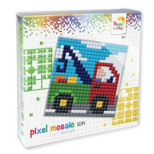 Pixelhobby 41031 Pixel XL készlet Teherautó (12*12 cm alaplapos) kreatív és készségfejlesztő