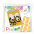 Pixelhobby Pixel Kulcstartó szett (kulcstartó alaplap + 3 szín) - Méhecske