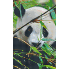 Pixelhobby Pixelhobby 808080 Panda szett 8 alaplapos (25,4x40,6 cm) kreatív és készségfejlesztő