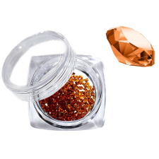 Pixie kristály strasszkő 300 db #25 Charamell körömdíszítő