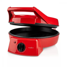 Pizzakészítő és grillsütő, 30 cm, állítható hőmérséklet, 1800 W pizzasütő
