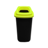 PLAFOR Sort szelektív hulladékgyűjtő, szemetes 45L fekete/zöld