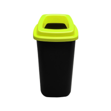 PLAFOR Sort szelektív hulladékgyűjtő, szemetes 45L fekete/zöld szemetes