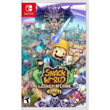 PLAION Snack World: The Dungeon Crawl Gold, Nintendo Switch, Konzol játékszoftver videójáték