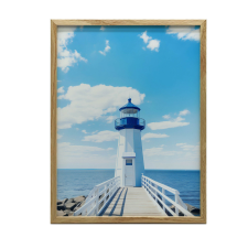 PLAKÁT KERETFALHOZ SEA ELEGANCE GOLD ALUMÍNIUM 30x40 grafika, keretezett kép