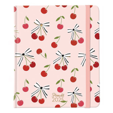 Planall Határidőnapló PLANALL New Classic Satin B/5 heti keményfedelű gumis 2025. határidőnapló