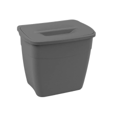 Planet Koala konyhai akasztós szemetes fedéllel Antracit 6L szemetes