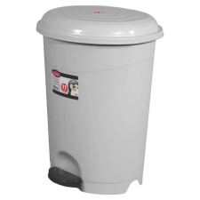 Planet Pedálos szemetes kuka, műanyag, ECO szürke, kivehető kosárral, 22L szemetes