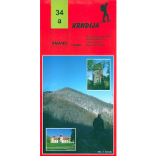 Planinarska karta 34a Papuk turista térkép Smand 1:30 000 2012 térkép