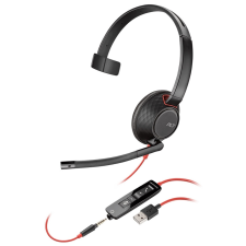 Plantronics Blackwire 5210 USB-A (207577-201) fülhallgató, fejhallgató
