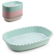  Plastic Forte Leolvasztó tál 32 × 21,5 × 6 cm UH (135100171) tányér és evőeszköz