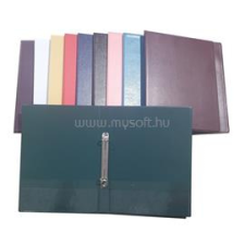 Plastweld PVC A5 2 gyűrűs fekete 2cm gyűrűs mappa (62-010-0125) mappa