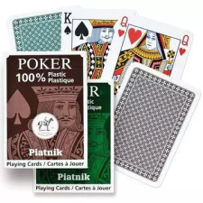  Plasztik póker kártya - 55 lapos kártyajáték