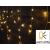 Platina Kert és Szerszám Tracon CHRIOB5WW Karácsonyi jégcsap fényfüggöny, kültéri/beltéri 230VAC, 5+5M, 125LED, 3,6W, 2600-2700K, IP44