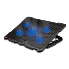 Platinet PLCP5FB Laptop Cooler Pad 5 Fans Blue LED Black laptop kellék
