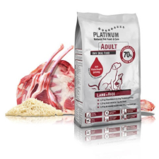 Platinum Adult Lamb + Rice Kutyatáp bárányhúsból 5kg ingyen szállítás kutyaeledel