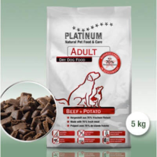 Platinum Natural Platinum Adult Beef & Potato 5kg kutyaeledel
