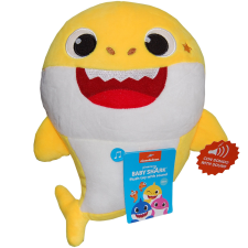 Play By Play Baby Shark zenélő plüssjáték, 25 cm plüssfigura
