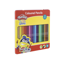 Play-Doh - 24 színes ceruza fémdobozban színes ceruza