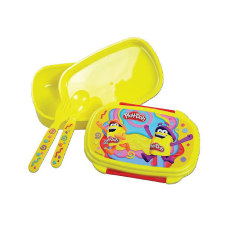  Play-Doh Happy szendvicsdoboz + evőeszköz szett babaétkészlet