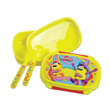 Play-Doh Happy szendvicsdoboz + evőeszköz szett babaétkészlet