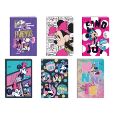 Play Füzet Play Minnie Mouse csillogós A/5 tűzött 50 lapos vonalas füzet