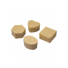 Playbox : Dekorációs ajándék dobozkák különböző formákban 12db-os csomag kreatív és készségfejlesztő